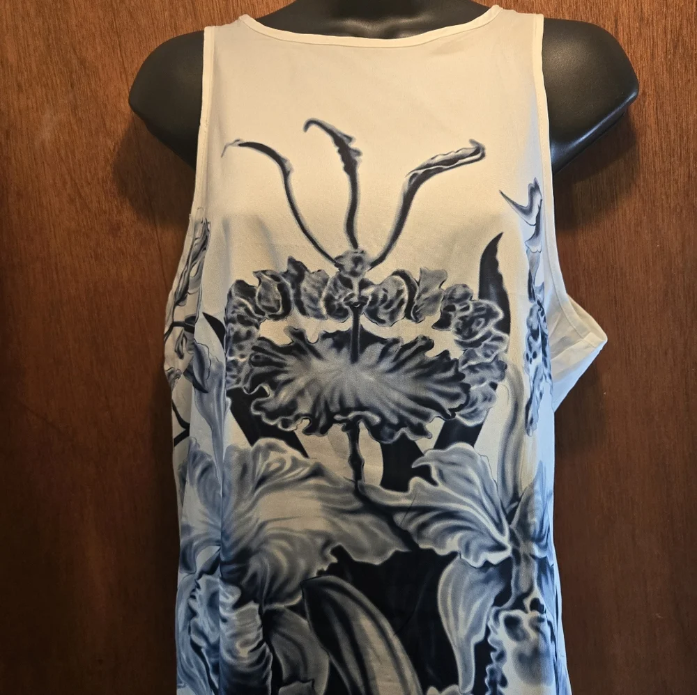 Gorgeous Orchid tank tunic szXL - Picture 3 of 6